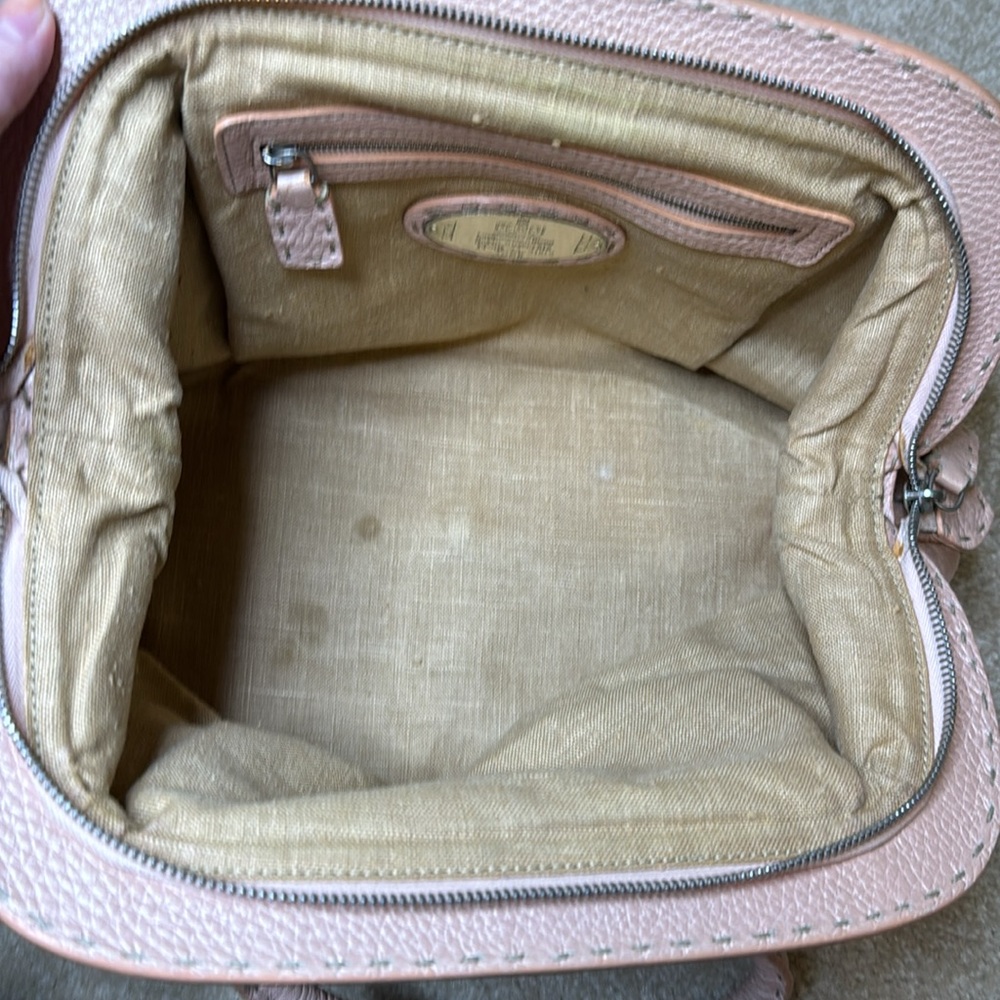 Fendi Pink Leather Handbag - Picture 5 of 7